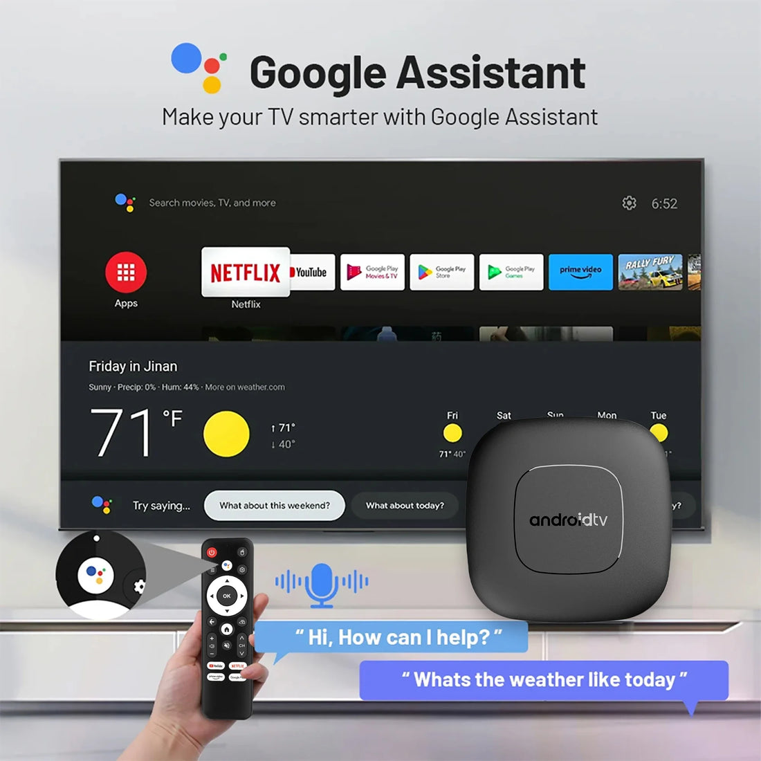 T1 - Android 16 - Media Player - with WiFi 6 / Bluetooth 5