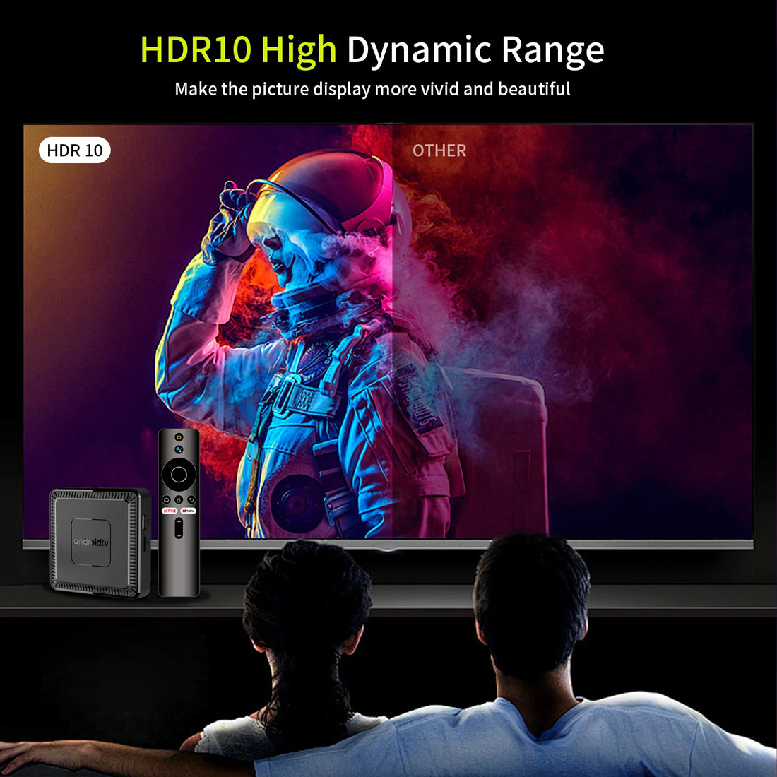 Q7 - Android 14 - Media Player - with 8K / WiFi 6 / Bluetooth 5
