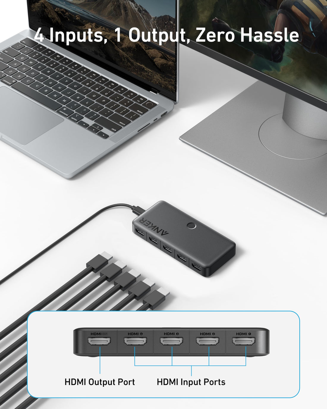 4K HDMI Switch / Splitter