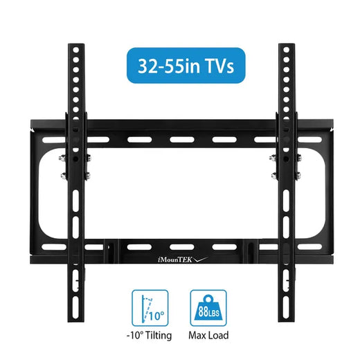 TV Wall Mount Tilt Dual Arm TV Mount Brackets Maximum VESA 400x400mm For 32-55in TVs