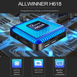 T95 MAX - Android 16 - Media Player - with 8K / WiFi 6 / Bluetooth 6 - 8GB RAM / 128GB Storage