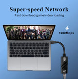 USB 3.0 Gigabit Ethernet RJ45 Adapter