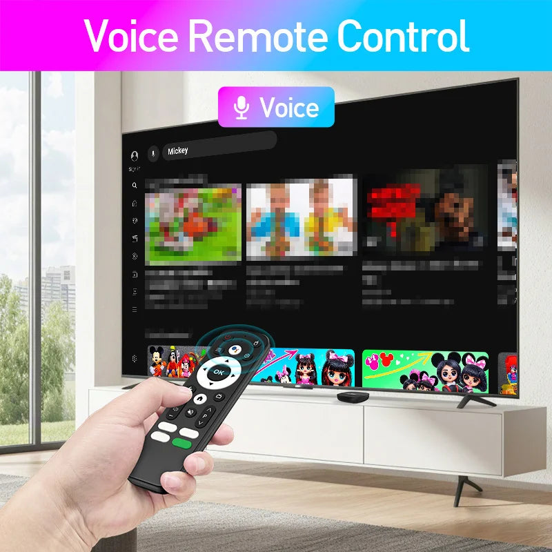 TV98 ATV MAX PLUS - Android 14 - Media Player - with 8K / Dual-Band WiFi / Voice Remote