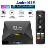 Z1 MAX - Android 15 - Media Player - with 8K / Dual-Band WiFi / Bluetooth 5