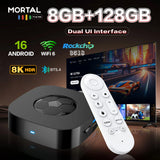 T1 ULTRA - Android 16 - Media Player - with 8K / WiFi 6 - 8GB RAM / 128GB Storage