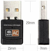 600Mbps Dual-Band USB WiFi Adapter