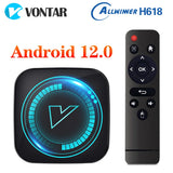 Smart Android H618 - Android 12 - Media Player - with 8K / Voice Remote
