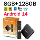 TV98 ATV PLUS - Android 14 - Media Player - with 8K / Dual-Band WiFi / Bluetooth 5