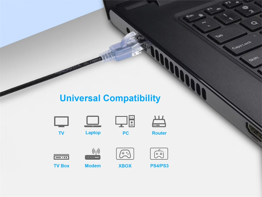 Cat6A Ethernet Network Cable / Adapter
