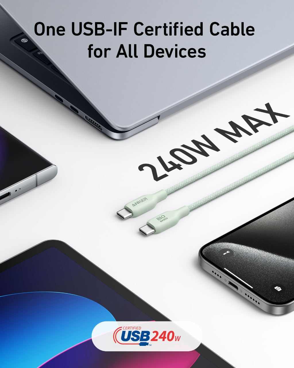 USB-C to USB-C Cable