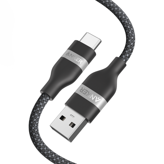 USB-A to USB-C Braided Cable - DAB Media Solutions