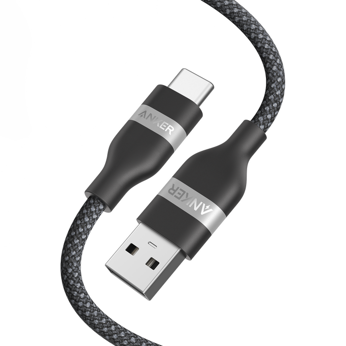 USB-A to USB-C Braided Cable