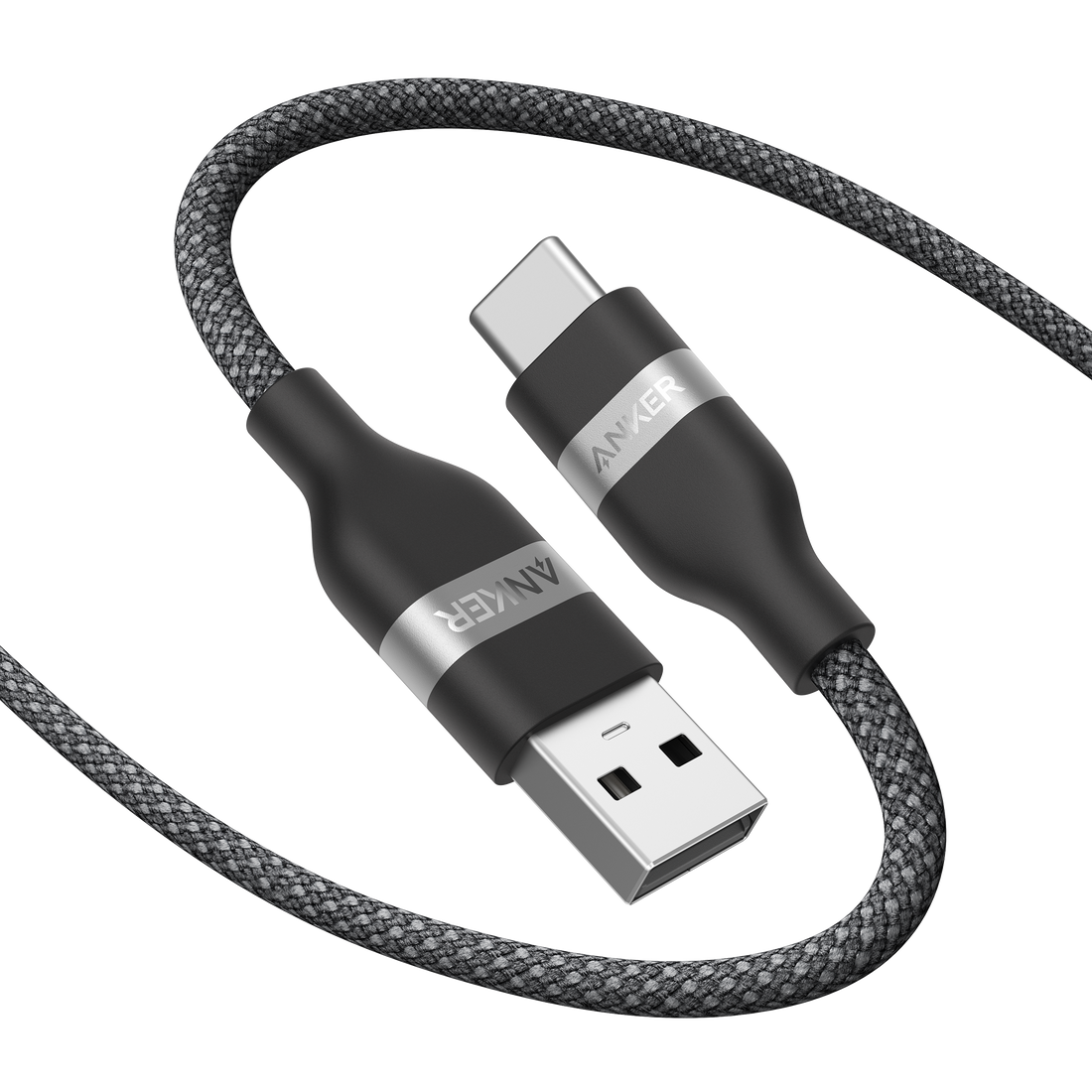 USB-A to USB-C Braided Cable
