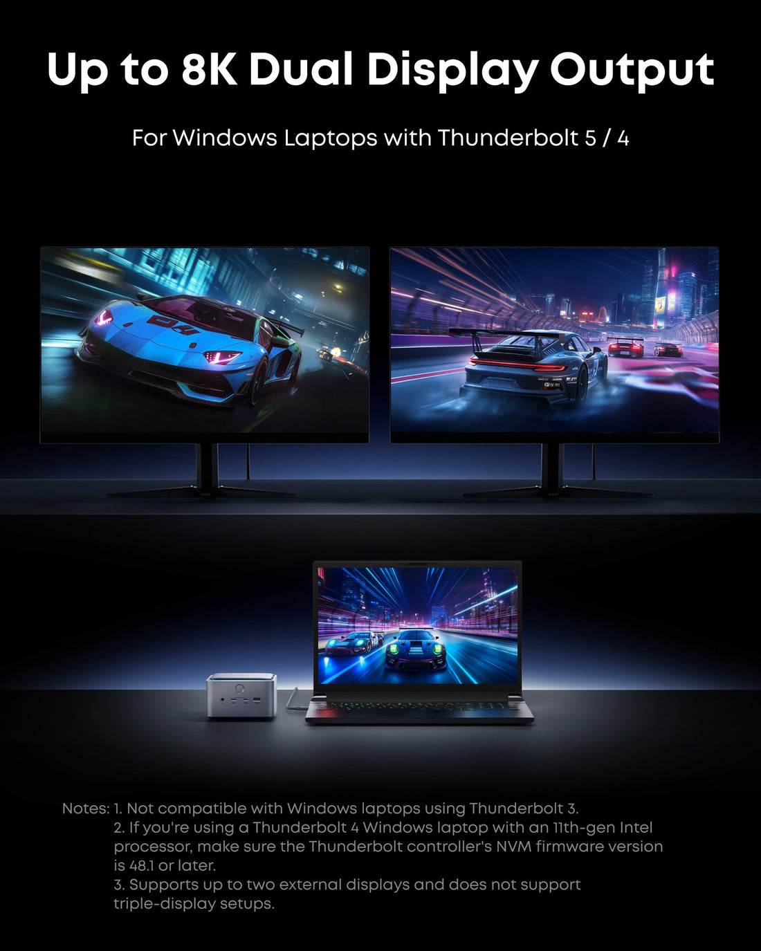 Thunderbolt Docking Station with HDMI, USB and Ethernet