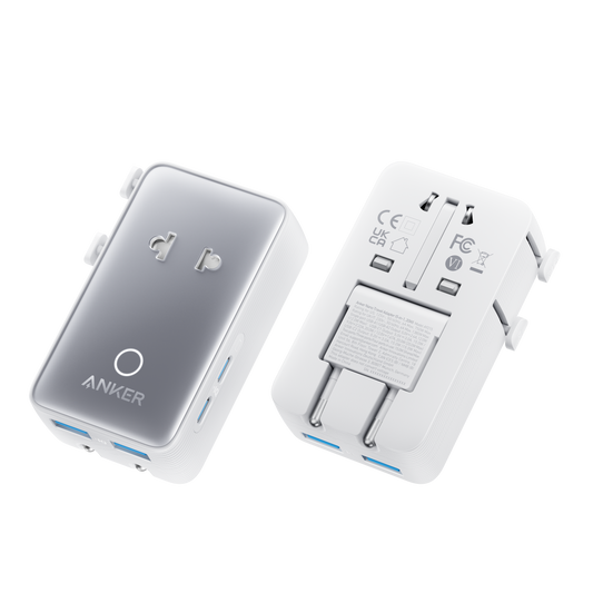 Anker Nano Travel Adapter - 5-in-1 USB-C Power Hub - DAB Media Solutions