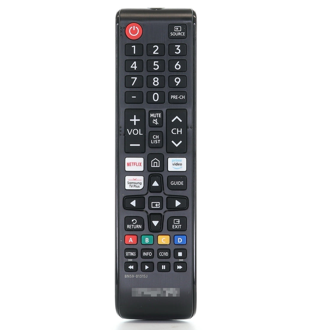 Samsung BN59 - 01315J for 2018 TV Remote Control - 4K Crystal UHD HDR - Netflix - Prime Video - Samsung TV Plus