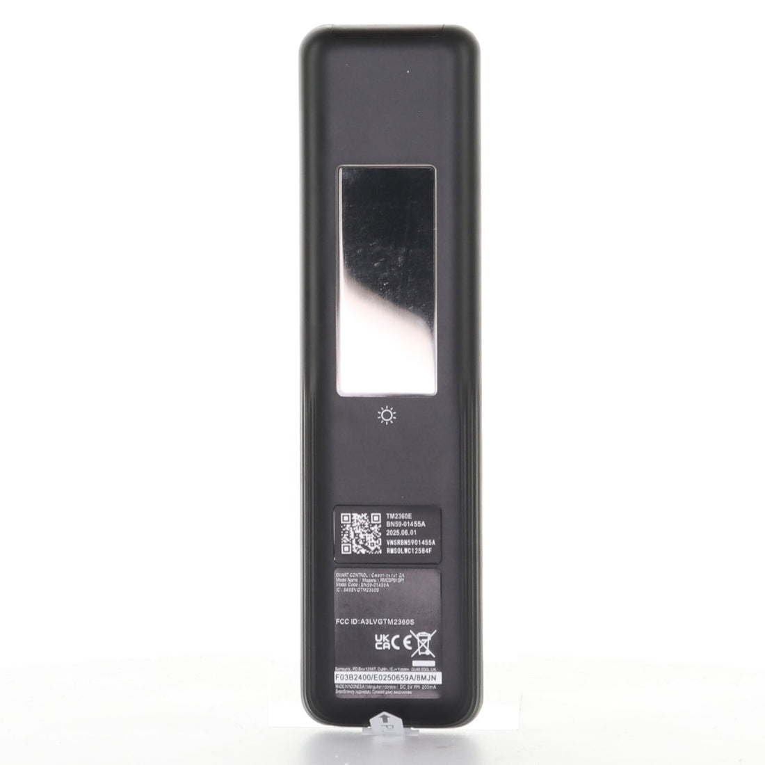 Samsung BN59 - 01455A / TM2360E Eco Smart TV Remote Control - Voice - SolarCell - BN5901455A