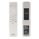 Samsung BN59 - 01494A / TM2361E Eco Smart TV Remote Control - White - Solar Cell - RF and IR - The Frame - 2023