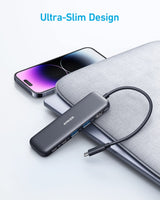 5-in-1 USB-C Hub with HDMI and USB Expansion