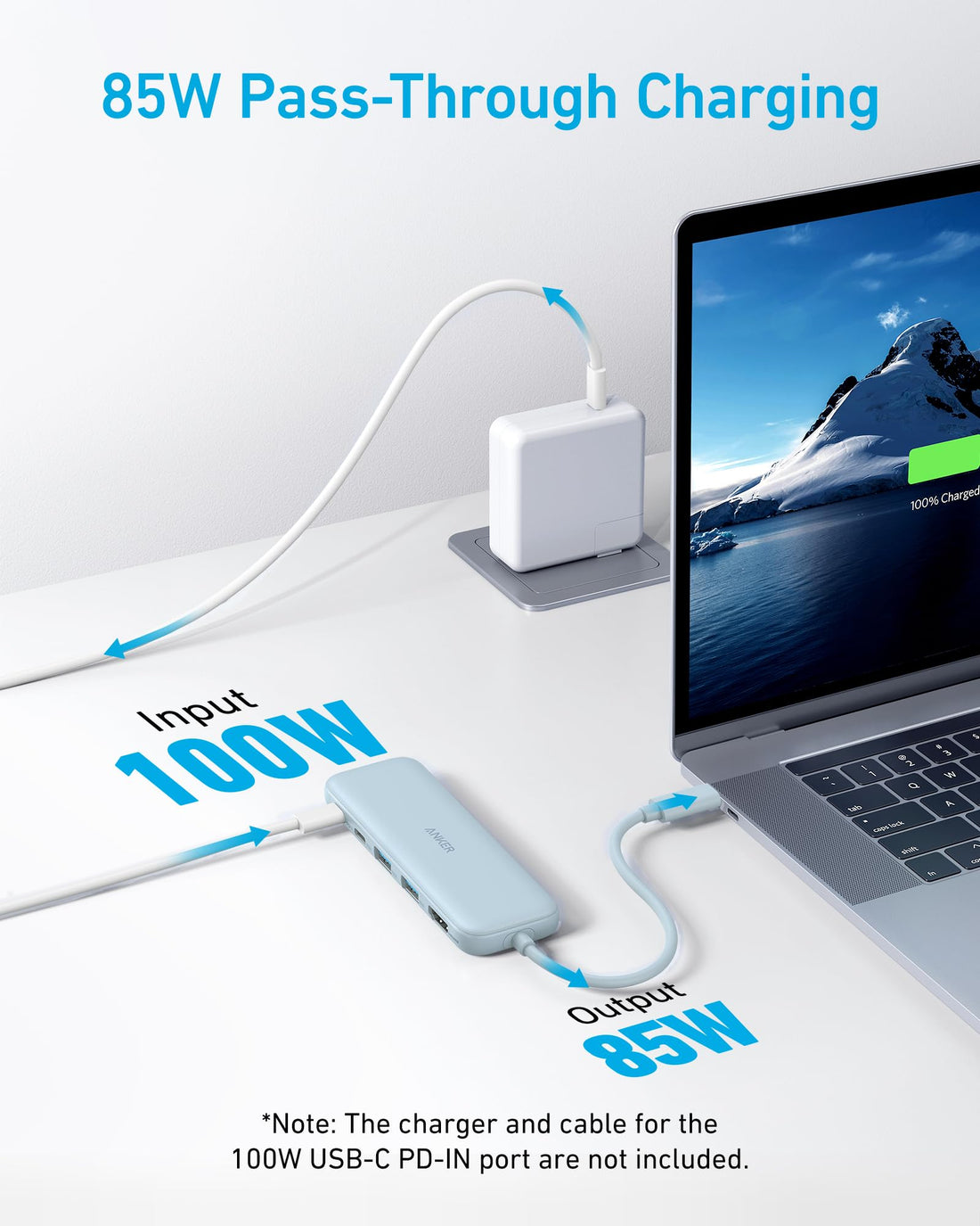 5-in-1 USB-C Hub with HDMI and USB Expansion