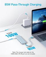 5-in-1 USB-C Hub with HDMI and USB Expansion