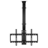 Motorized Ceiling TV Mount, TV Wall Mount for 32 to 55 Inch TV, Electric Adjustable Ceiling TV Mount, Motorized Flip Down TV Mount Bracket with Max VESA 24 x 16 in, Fits TVs Up to 120 lbs