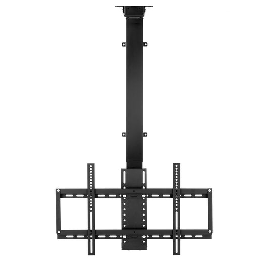 Motorized Ceiling TV Mount, TV Wall Mount for 32 to 55 Inch TV, Electric Adjustable Ceiling TV Mount, Motorized Flip Down TV Mount Bracket with Max VESA 24 x 16 in, Fits TVs Up to 120 lbs