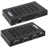Metra CS-1X2HDMSPL5 HDMI Splitter with 1 Input and 2 Outputs and Built-in Scaling