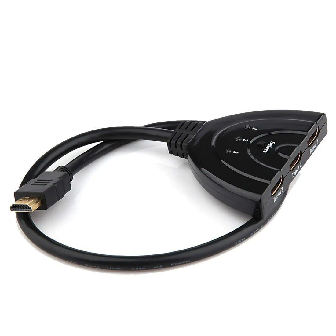 4K 3-Port HDMI Switch / Splitter