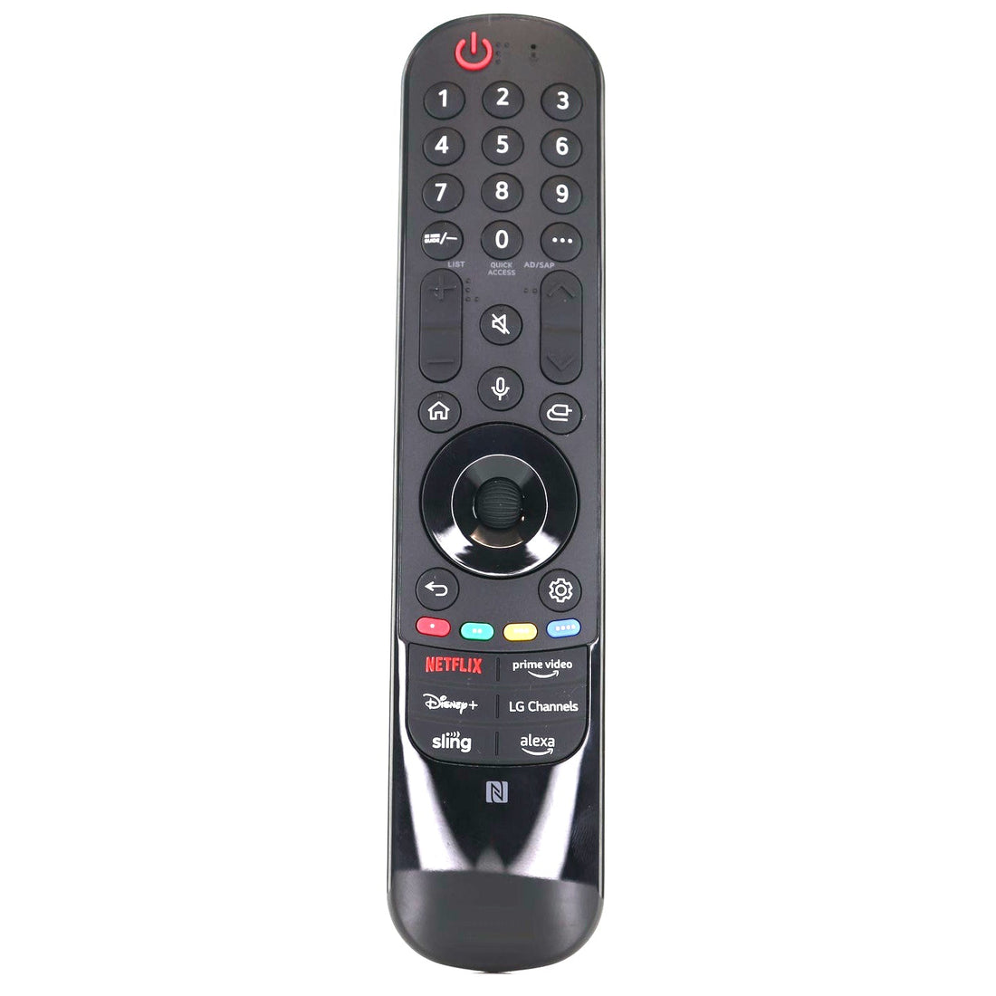 LG MR24GN Magic Remote Control for 2024 LG Smart TVs - NFC Pairing, Voice Control, Motion Pointer - AKB76045102
