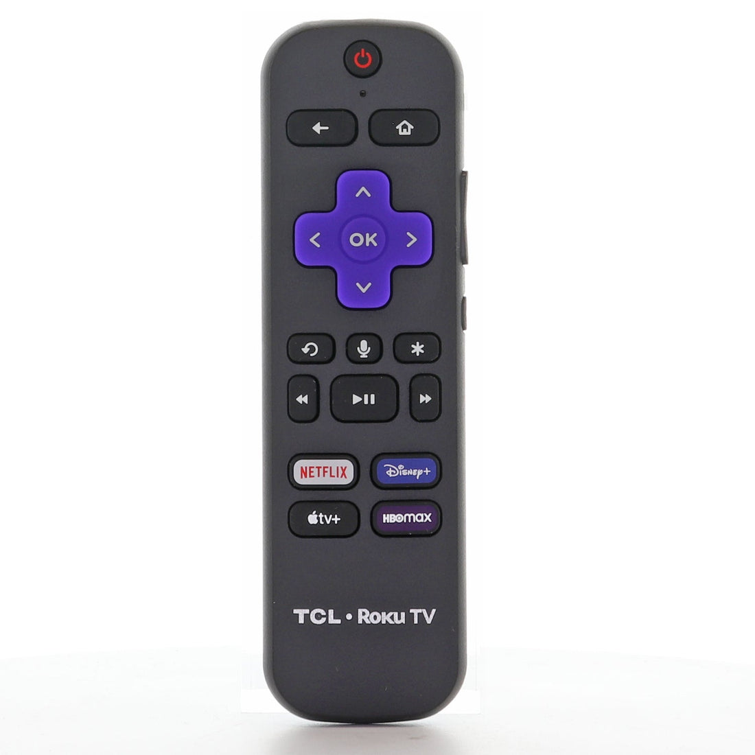 TCL RC580/RCFA5 Roku RF Voice TV Remote Control - Netflix - Disney + - Apple TV - HBO Max - 21001 - 000086