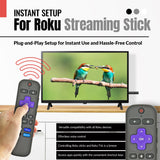 Anderic RC - GZ1 Universal Remote Control for Roku Streaming Stick, StreamBar, and TV - RCFA5 RCGZ1