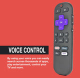 Anderic RC - GZ1 Universal Remote Control for Roku Streaming Stick, StreamBar, and TV - RCFA5 RCGZ1
