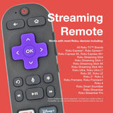 Anderic RC - GZ1 Universal Remote Control for Roku Streaming Stick, StreamBar, and TV - RCFA5 RCGZ1