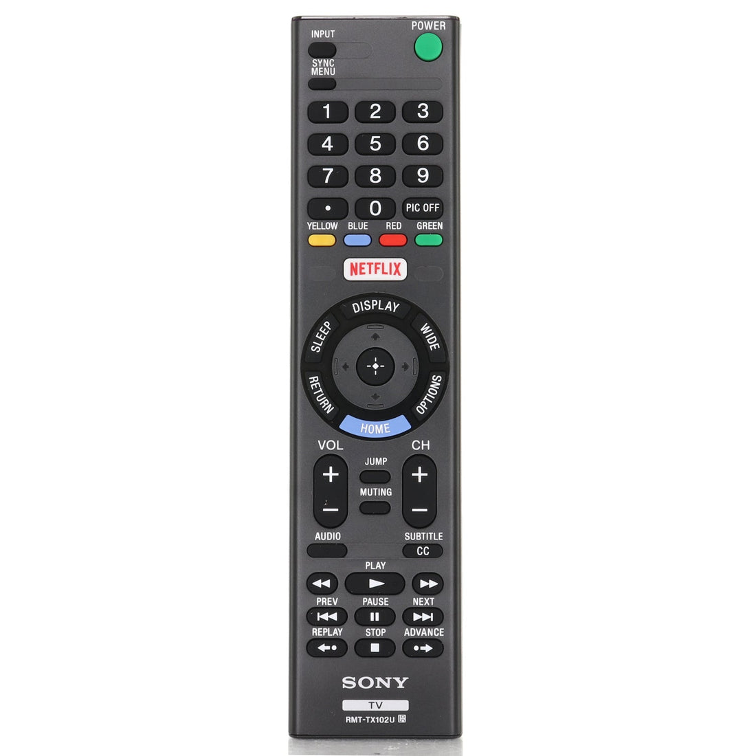 Sony RMT - TX102U Smart TV Remote Control - Netflix - 1 - 492 - 980 - 21