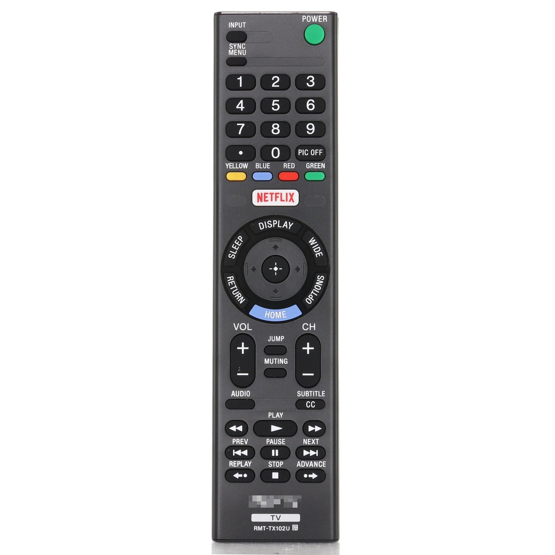 Sony RMT - TX102U Smart TV Remote Control - Netflix - 1 - 492 - 980 - 21