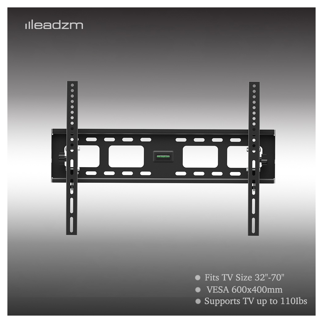 TMW600 32-70" Flat Tilting TV Wall Mount  with Spirit Level