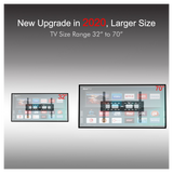 TMW600 32-70" Flat Tilting TV Wall Mount  with Spirit Level