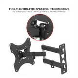 LEADZM 26-50" Adjustable Wall Mount Bracket Rotatable TV Stand TMX200 with Spirit Level