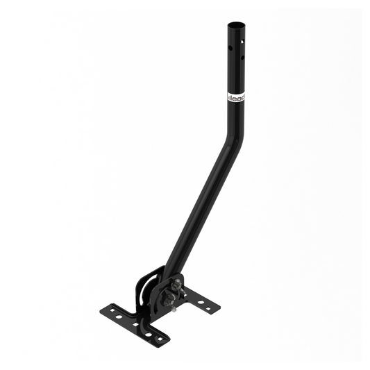 G01 Universal 180?Adjustable TV Antenna J-Pole Aerial Bracket Black