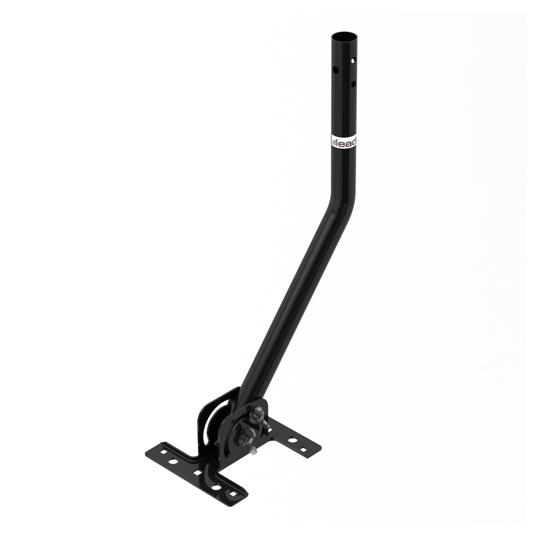 G01 Universal 180?Adjustable TV Antenna J-Pole Aerial Bracket Black