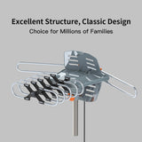 28-36dB 360? UV Dual-band Outdoor Antenna with Stand Black