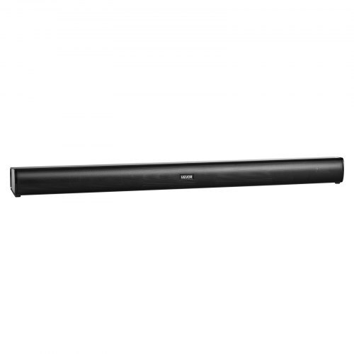 Sound Bar for Smart TV, 2.1 Channel, 35-Inch Compact Soundbar TV Speakers with Built-In Subwoofer for Projector, Bluetooth AUX Connection, Easy Setup, 120W Surround Sound System for Home Audio
