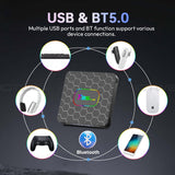 Smart Android - Android 14 - Media Player - with WiFi 6 - 128GB RAM / 64GB Storage