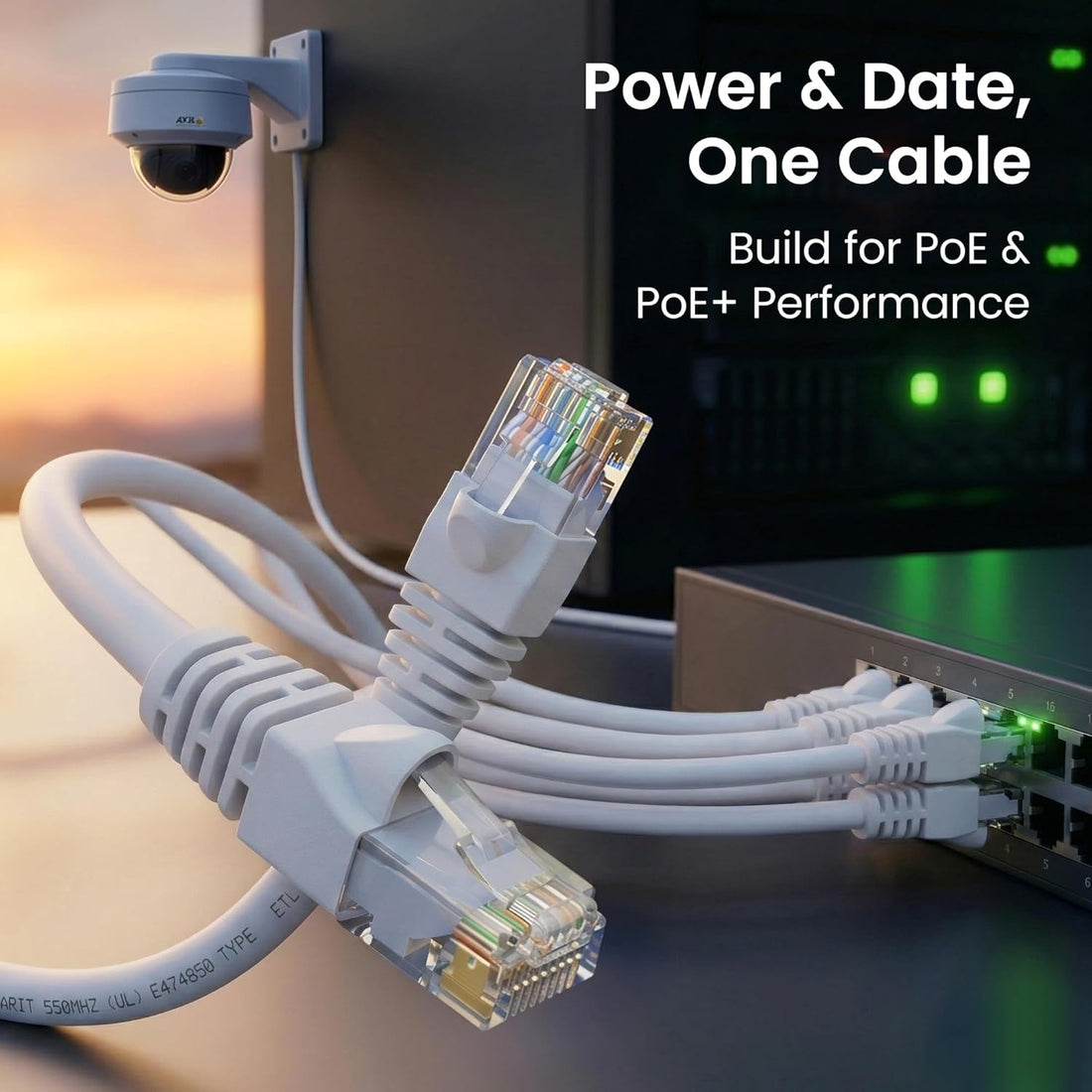 Cat6 Ethernet Network Cable / Adapter