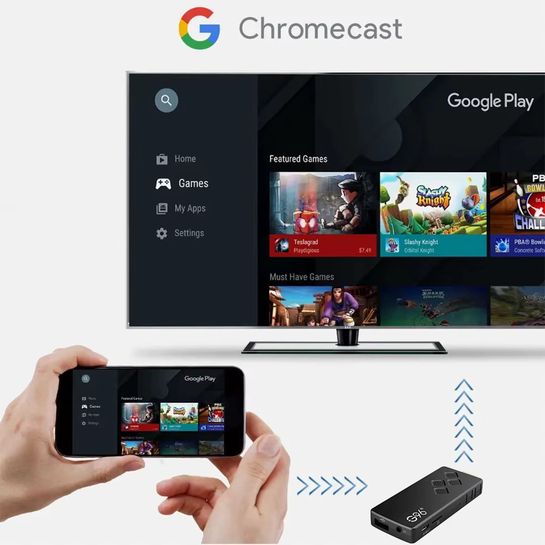 G96 Q2 - Android 13 - Streaming Stick - with 4K