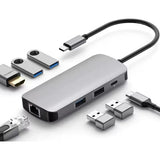 USB-C Multiport Hub with 4K HDMI, Ethernet and PD Charging