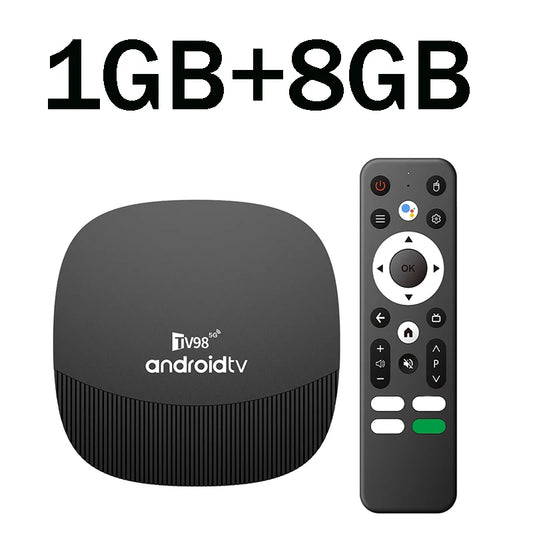 TV98 ATV MAX PLUS - Android 14 - Media Player - with 8K / Dual-Band WiFi / Voice Remote - DAB Media Solutions