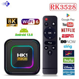 HK1 RBOX K8 - Android 13 - Media Player - with 8K / WiFi 6 - 4GB RAM / 128GB Storage