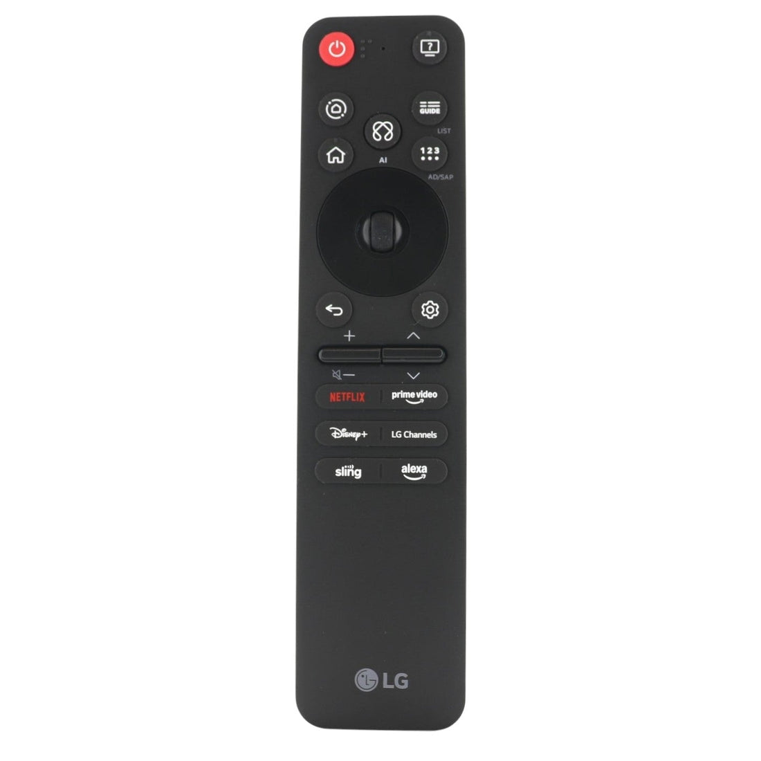 LG MR25GA 2025 Magic TV Remote Control - AI - Voice - Netflix - Prime Video - Disney+ - LG Channels - Sling - Alexa